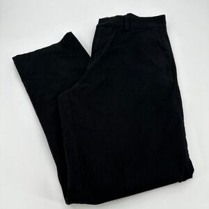 Tesla Mens Black Embroidered Logo Work Utility Pants Size 34W x 32L